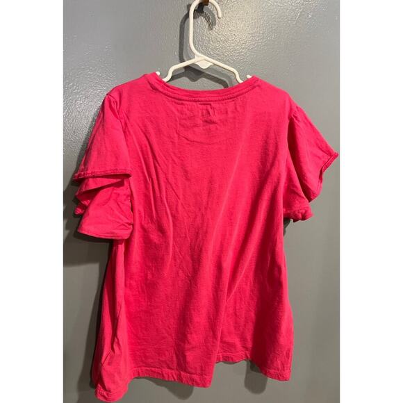 EUC Crewcuts Flutter Sleeve T-Shirt - Picture 3 of 7
